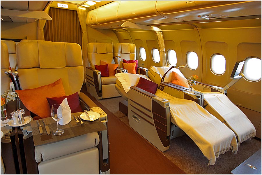 cabina Airbus A319 CJ